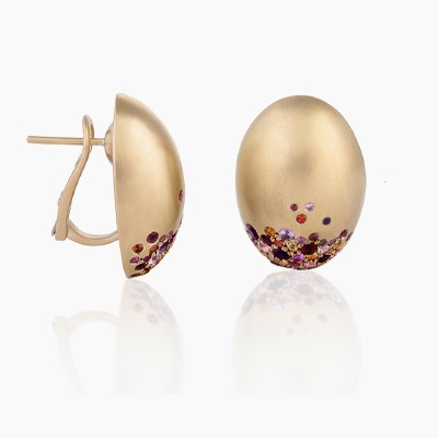 MY MUSE COCOON SUMMER NIGHTS OVAL EARRINGS